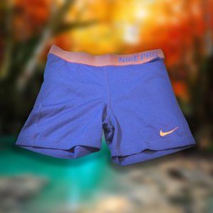 NIKE PRO Spandex Blue & Orange Good Condition